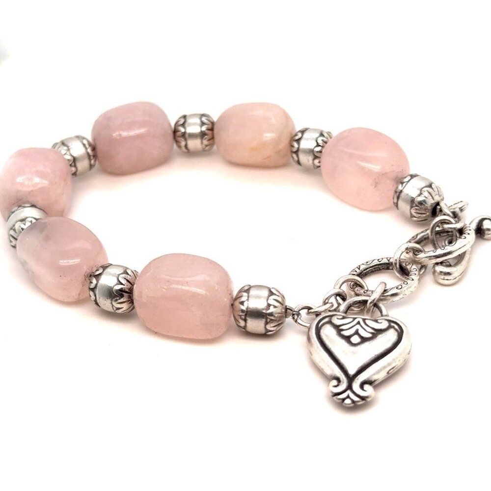 Brighton Pink Quartz Toggle Bracelet